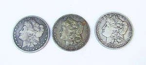 1892 O, 1900 O, 1901 O dólares Morgan #400127 - Imagen 1 de 2