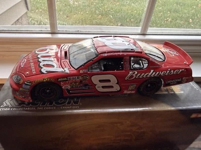 2004 RCCA ACTION ELITE DALE EARNHARDT JR BUDWEISER # 8 BRISTOL RACED WIN VERSION - Image 1 of 4