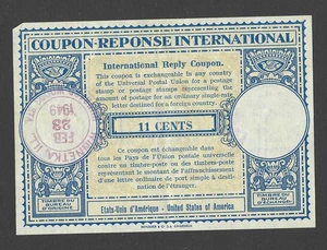 Bigjake: IRC-13,  International Reply Coupon - Series of 1948 - Picture 1 of 2