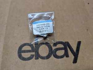 New Honeywell 50074588-003 .013" CAR-13 NG Natural Gas Pilot Orifice - Bild 1 von 8