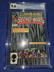 Secret Wars #4 CGC 9.6 | Hulk Lifts Mountain | Marvel 1984 Key Issue! - Picture 1 of 8