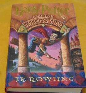 Harry Potter Der Stein der Weisen 1998 First American Print 1st Edition Hrd Bck - Bild 1 von 8