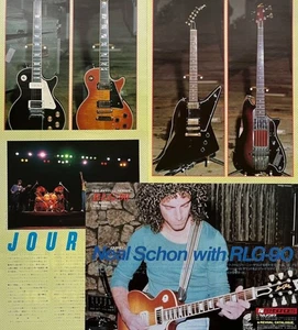 Journey Neal Schon The Guitar RLG-90 Burny AD 1981 CLIPPING JAPAN PL 10O15 5PAGE - Bild 1 von 4