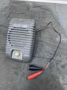 Vintage 1960s Twin Drive-In Caro Michigan Movie Speaker PROJECTED SOUND Hot Rod - Picture 1 of 12
