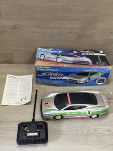 Radio Shack Silver Racer Jaguar XJ220 RC Radio Controlled Car - Picture 1 of 13