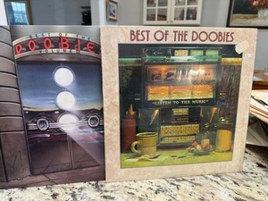 DOOBIE BROTHERS 2X VINYL LP LOT BEST OF DOOBIES VOLUME 1 & 2 GREATEST HITS 2-4-1 - Picture 1 of 4