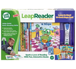 LeapFrog LeapReader Reading System Learn-to-Read 10-Book Mega Pack - Picture 1 of 7