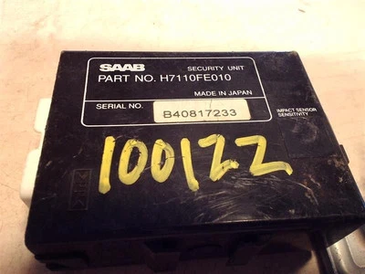 Console central com bloqueio de roubo de chassi ECM compatível com 05 SAAB 9-2X 185240 - Imagem 1 de 4