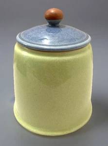 Denby Steingut Grün Küche Vorratsdose Kanister Handarbeit Saft K England - Bild 1 von 17