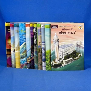 Who HQ - Where Is / Where Are - Book Lot of 11 - No Duplicates - Free Shipping - Imagen 1 de 17