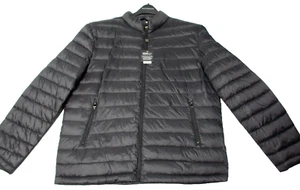 Kenneth Cole Awearness Puffer Jacket Coat Packable Black Mens Sz XL - Picture 1 of 7