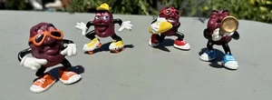 Vintage 1980s California Raisins Figures - Lot of 4 - Picture 1 of 8
