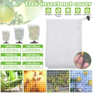 Fruit Tree Netting Bag Garden Insect Net Mesh Vegetable Plant Protect Cover AU - Picture 1 of 27