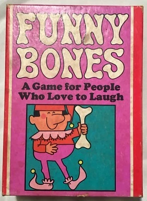 1968 Parker Brothers Funny Bones Card Game Complete Without Directions - Image 1 of 4