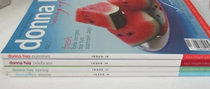 4 x Donna Hay Cooking Magazine - Issue 16, 17, 18 & 19 - Pack 21 - Picture 1 of 5