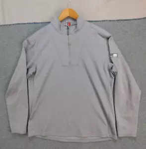 Helly Hansen Pullover Mens Large Gray 1/4 Zip Performance Athleisure - Picture 1 of 13