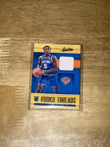 2020-21 Panini Absolute Memorabilia Immanuel Quickley Rookie Threads RC