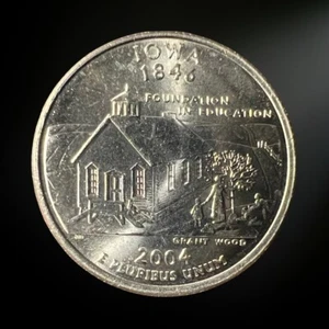2004 D Denver Iowa State Quarter (BU) Brilliant Uncirculated - Picture 1 of 2