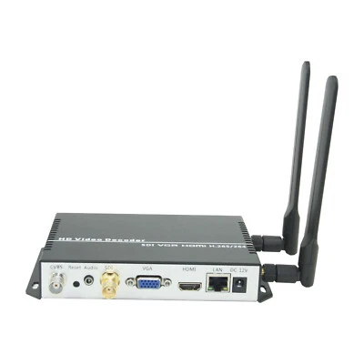  H.265 H.264 4K SDI/HDMI/VGA/CVBS transmitter IP wifi Decoder Stream receiver - Image 1 of 4