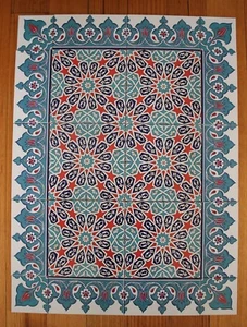 Iznik Design Turkish Tile Panel Set, 20 piece Wall Feature -Splashback -Combo 42 - Bild 1 von 4