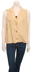 Chaleco de lino CHANEL (talla M/L) - Imagen 1 de 2