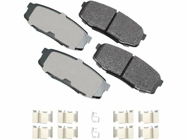 适用于 2008 - 2020 年丰田红杉刹车片套装后 Akebono 24262JH 2009 2010 2011 — 第 1/2 张图片