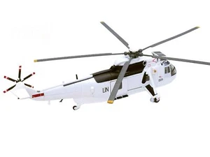 Westland Sea King HC.4 Helicopter "White Livery 845 Naval Air Squadron United Na - Picture 1 of 3