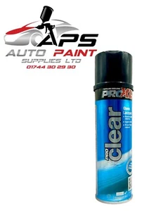 PRO XL CLEAR LACQUER AEROSOL SPRAY PAINT - 500ML - PROXL - FREE DELIVERY - Picture 1 of 2