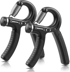 2er Handtrainer Set Unterarmtrainer Trainingsgerät Rutschfest Grifffest F291 - Bild 1 von 7