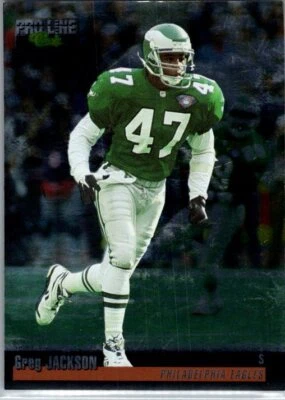 1995 Pro Line #8 Greg Jackson Silver - Image 1 of 2