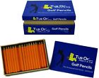 Golf Pencils Pre-Sharpened Hexagonal Barrel Tub Of Brand Color Varies - 144 Each