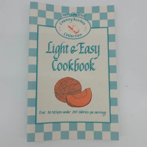 Light and Easy Cookbook By Jean Childress Country Kitchen Collection - Picture 1 of 7