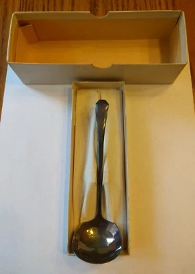 Cucharón de salsa de placa de plata vintage Wm. Cuchara Rogers & Son AA 1926 Foto 1 de 4