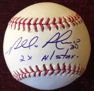 PLACIDO POLANCO SIGNIERT AUTO MLB BASEBALL MIT AUFSCHRIFT "2X ALLSTAR" TIGER 🐅 - Bild 1 von 4