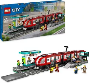 LEGO 60423 TRAM E FERMATA DEI TRAM CITY - Foto 1 di 1