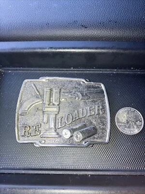 Recargador Balas Escopeta Conchas Pistolas Armas de Fuego Hebilla de Cinturón De Colección ¡Raro! Foto 1 de 4