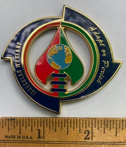USSOCOM CSO Challenge Coin / Irregular Warfare / Intel-Plans-Ops vintage - Picture 1 of 4