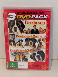 Beethoven / Beethoven's 2nd / Beethoven's 3rd - Trilogy - 3 Disc DVD - Region 4 - Picture 1 of 1