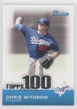 2010 Bowman Topps 100 Prospects Chris Withrow #TP36