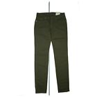 Pepe Jeans Damskie elastyczne spodnie Slim Straight Regular Waist W26 L30 Army Green NOWE