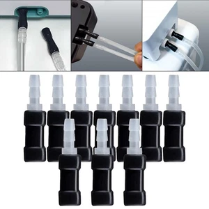 10 Pieces Aquarium Airline Connectors Air Valve Connectors Air Hose Fittings - Picture 1 of 7
