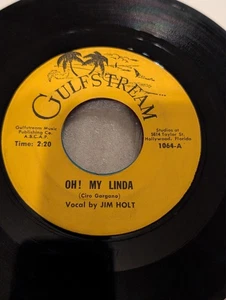 ROCKABILLY Jim Holt Oh! My Linda / You Just Can't Win Gulfstream 1064 1962 sehr guter Zustand + - Bild 1 von 2