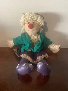 Sofá grande cómodo abuela Garbanzo 22” 1997 muñeca de peluche Commonwealth - Imagen 1 de 6