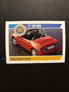 1992 Dream Cars 2nd Edition #11 - 1990 Lotus Elan - Bild 1 von 2