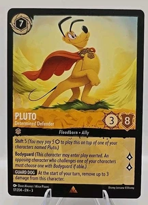 Pluto - Determined Defender 17/204 Disney's Lorcana Into the Inklands Regular - Picture 1 of 2