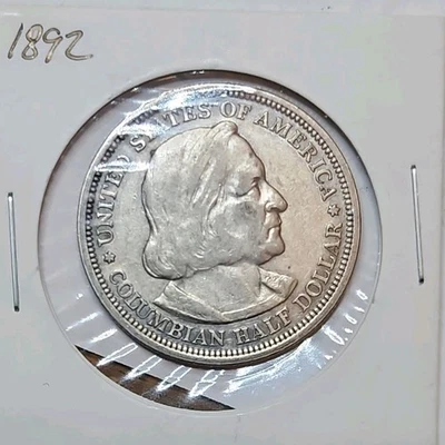 1892 Columbian Exposition Half Dollar – Silver Commemorative - Image 1 of 2