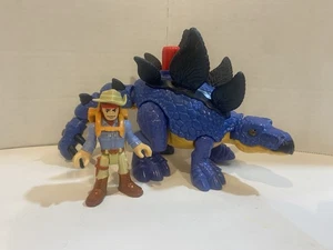 Fisher Price Imaginext Jurassic World Dominion Stegosaurus Dino & Dr. Grant - Bild 1 von 2