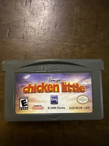 DISNEY'S CHICKEN LITTLE NINTENDO GAME BOY ADVANCE Works - Picture 1 of 3