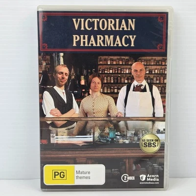 Victorian Pharmacy Complete Series DVD Set Documentary BBC Stephen Noonan Reg 4 - Image 1 of 3
