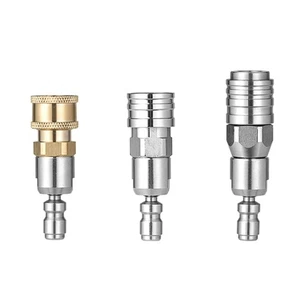 1/4 Quick Connect Coupling Adjsutable Metal Adapter for High Pressure Cleaners - Bild 1 von 10
